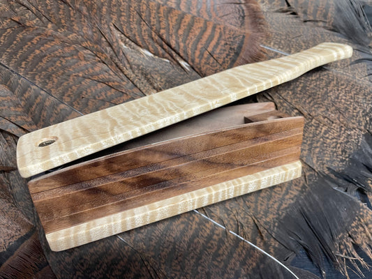 Curly Maple / Walnut Box call