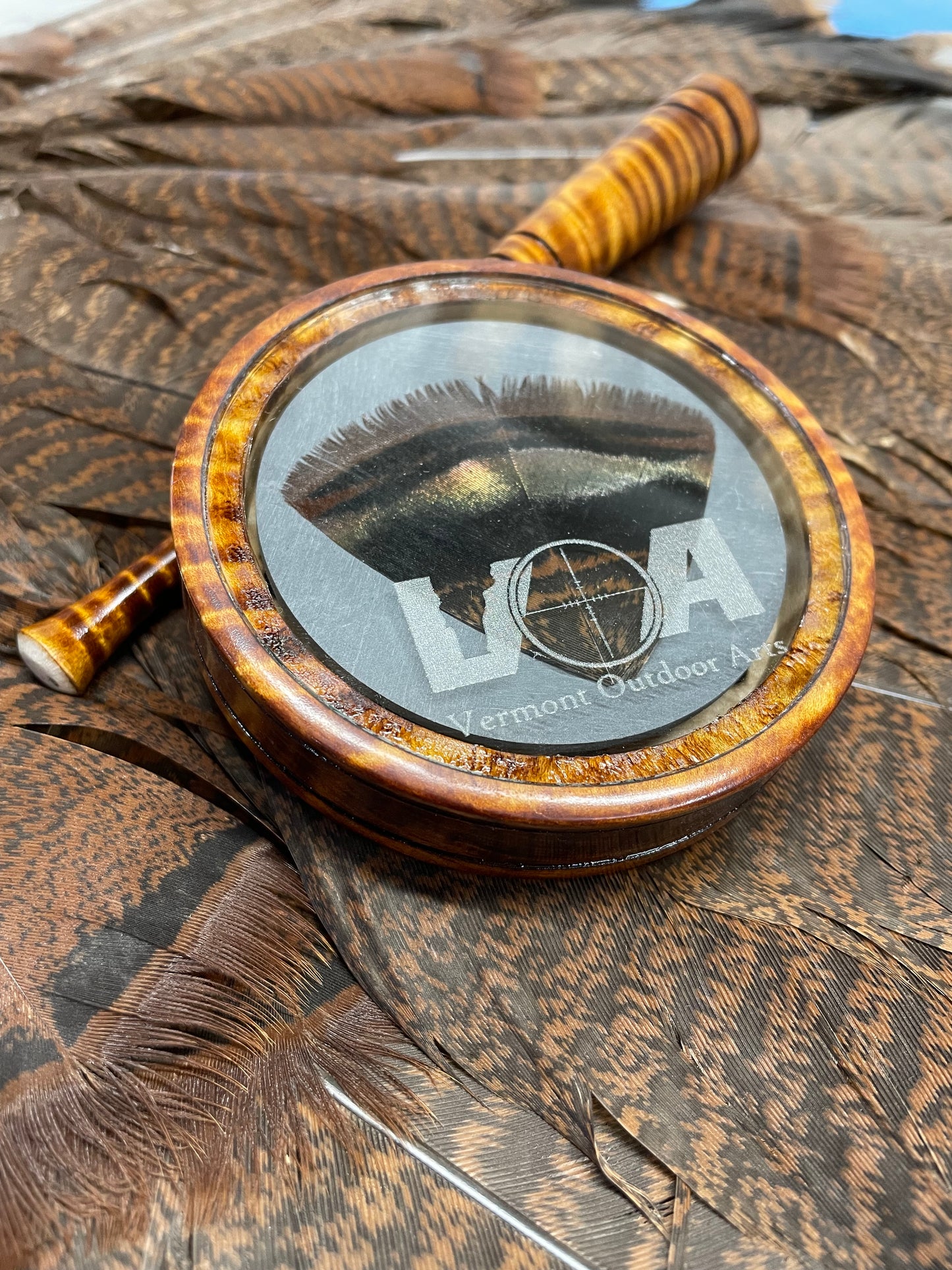 Turkey Pot Call: Glass over Slate