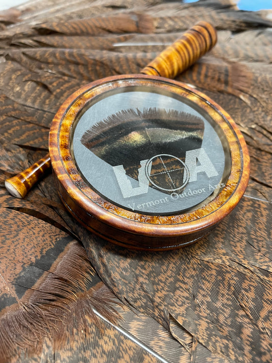 Turkey Pot Call: Glass over Slate