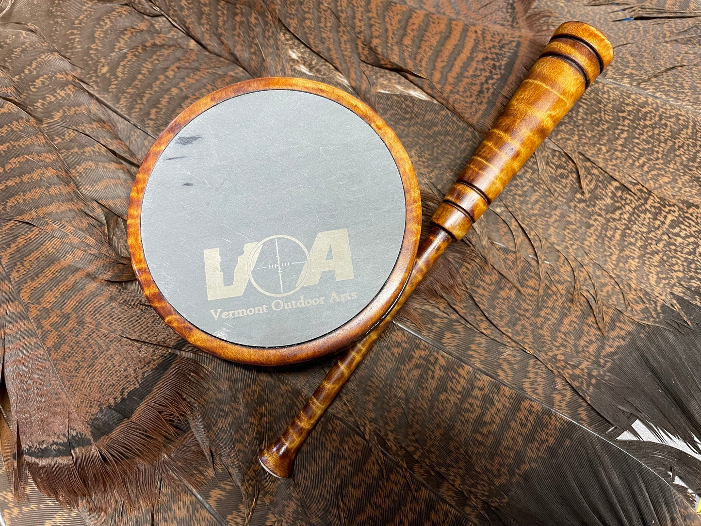 Turkey Pot Call: Slate over Glass