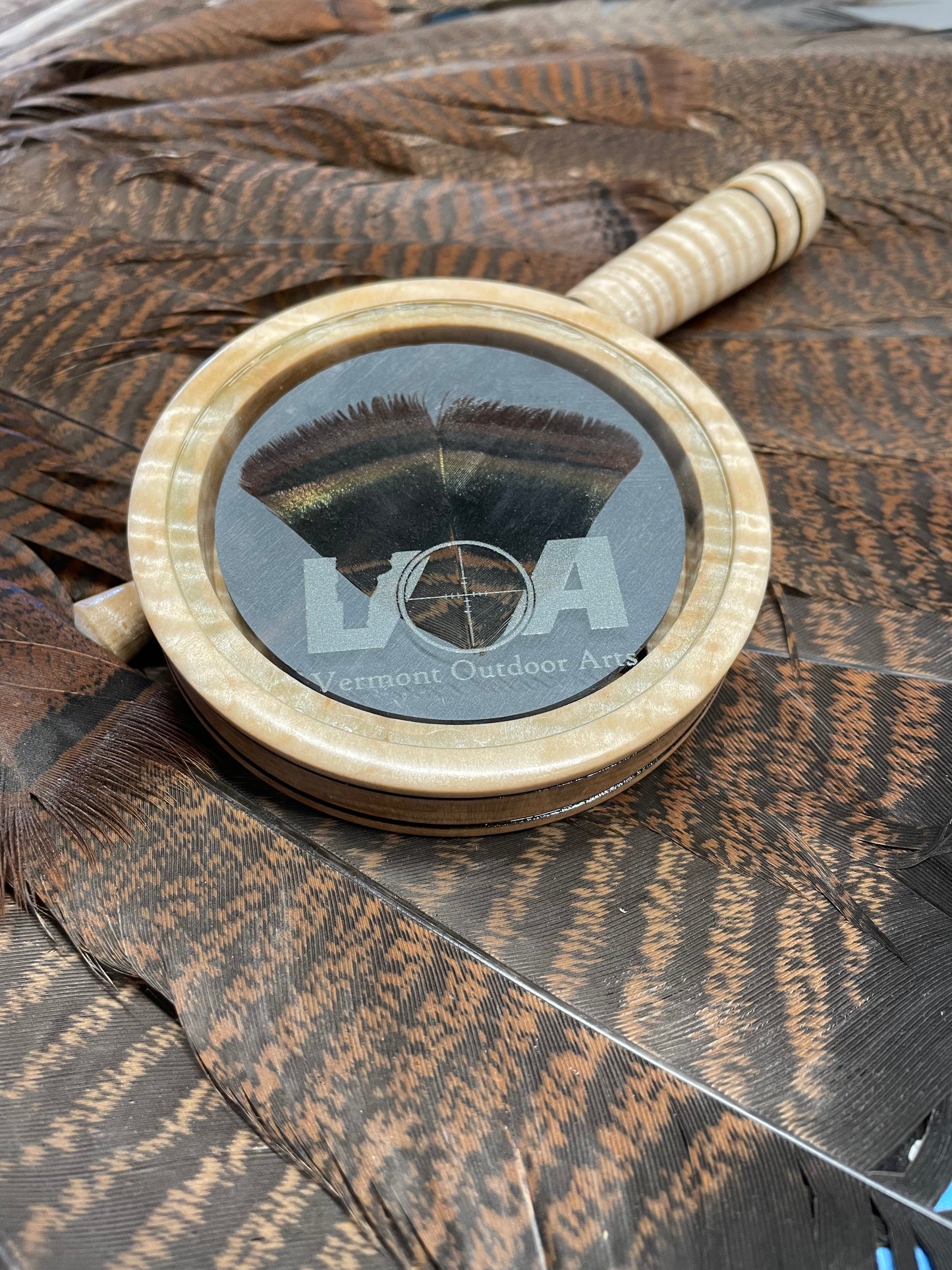 Turkey Pot Call: Glass over Slate